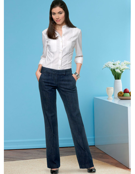 Jeans- und Hosenmuster - Butterick 6800