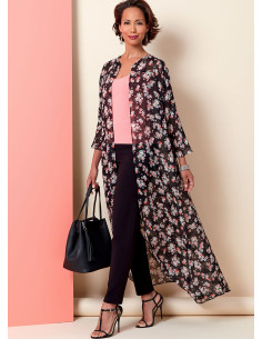 Jacken-, Kleid- und Hosenschnittmuster - Butterick 6802