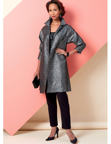 Jacken-, Kleid- und Hosenmuster - Butterick 6802