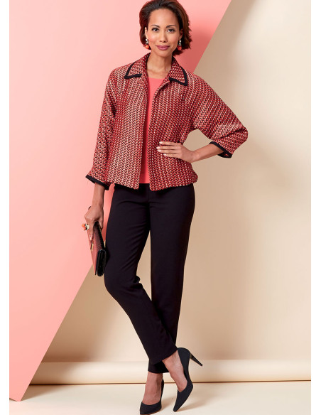 Jacken-, Kleid- und Hosenmuster - Butterick 6802