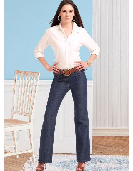 Jeans-Schnittmuster - Butterick 6840