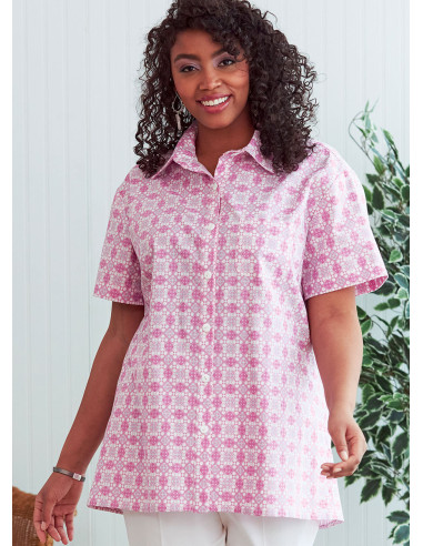 Hemd-Schnittmuster - Butterick 6841