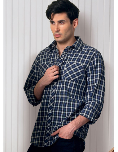 Hemd-Schnittmuster - Butterick 6841