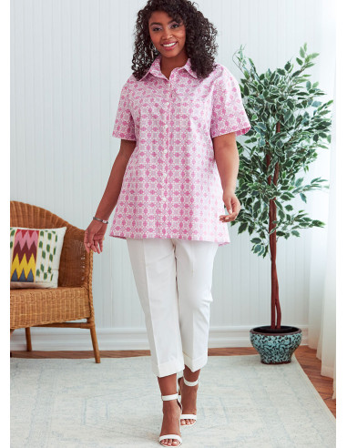 Hemd-Schnittmuster - Butterick 6841