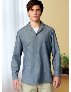 Hemd-Schnittmuster - Butterick 6846 2