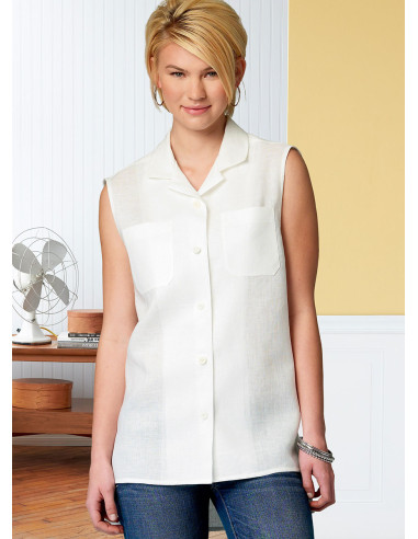 Hemd-Schnittmuster - Butterick 6846