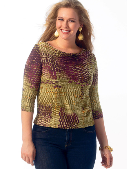 Oberteil-Schnittmuster - Butterick 6847