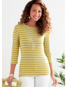 T-Shirt- und Tanktop-Schnittmuster - Butterick 6848