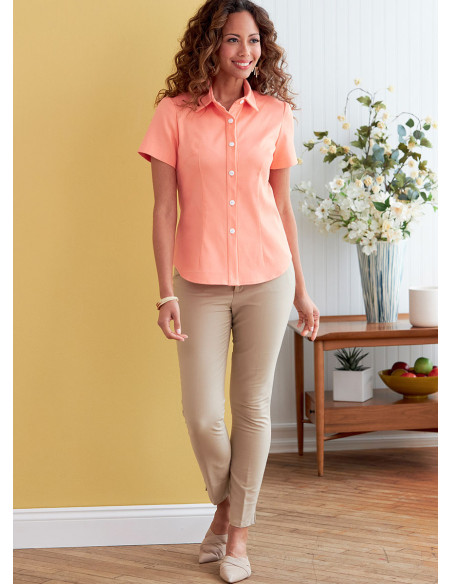Hemd-Schnittmuster - Butterick 6852