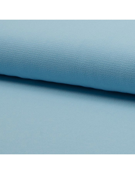 Leichter, dehnbarer Crêpestoff - Blau