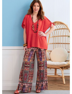 Tunika- und Kleider-Schnittmuster - Butterick 6853