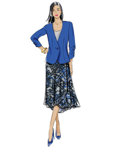 Jackenschnittmuster - Butterick 6860