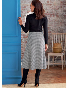 Rock- und Gürtelmuster - Butterick 6866