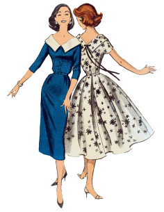 Kleid- und Gürtelmuster - Butterick 6870