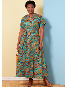 Kleid- und Gürtelmuster - Butterick 6873