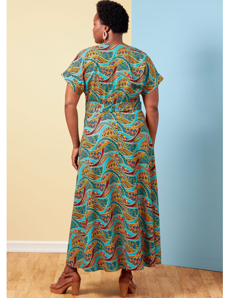 Kleid- und Gürtelmuster - Butterick 6873