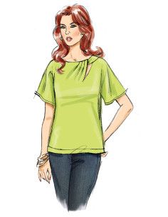 Oberteil-Schnittmuster - Butterick 6875 2