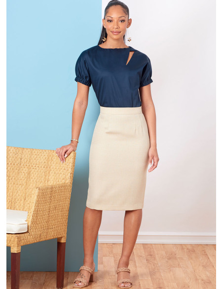 Oberteil-Schnittmuster - Butterick 6875