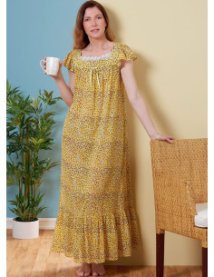 Oberteil, Nachthemd und Shorts Schnittmuster - Butterick 6883 2