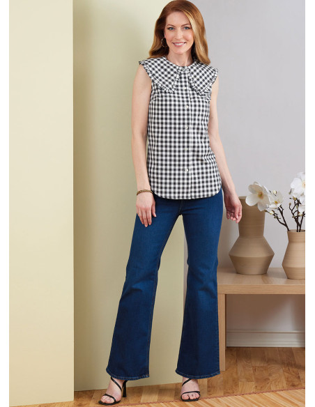 Oberteil-Schnittmuster - Butterick 6895