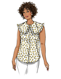 Oberteil-Schnittmuster - Butterick 6896 2