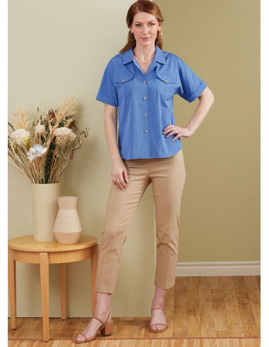 Oberteil-Schnittmuster - Butterick 6898