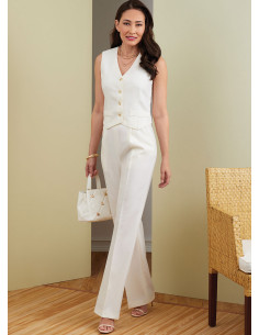 Weste, Hose und Shorts Schnittmuster - Butterick 6901
