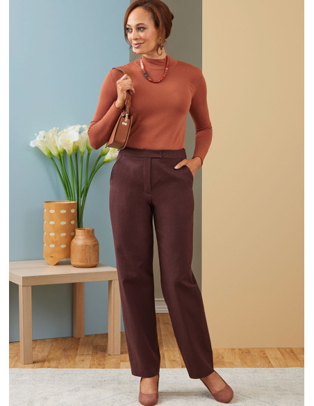 Hosenmuster mit Gürtel - Butterick 6910
