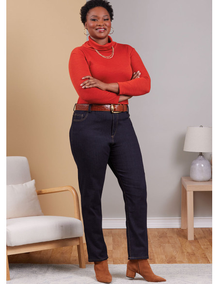 Jeans-Schnittmuster - Butterick 6912
