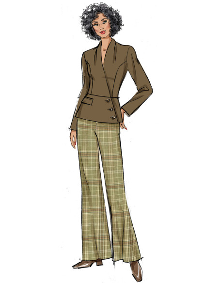 Jacken- und Hosenmuster - Butterick 6915