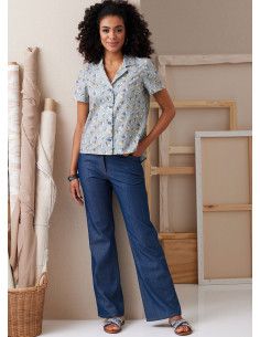 Hemd-Schnittmuster - Butterick 6924