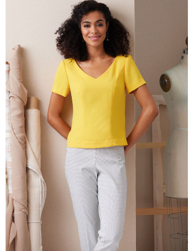 Oberteil-Schnittmuster - Butterick 6925
