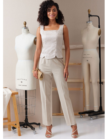 Oberteil-Schnittmuster - Butterick 6925
