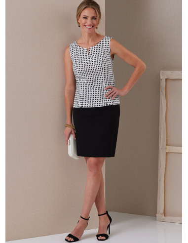 Oberteil-Schnittmuster - Butterick 6925