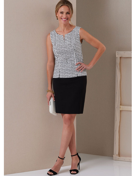 Oberteil-Schnittmuster - Butterick 6925