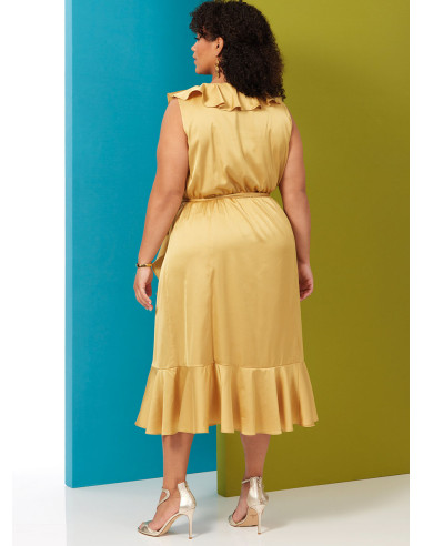 Kleid- und Gürtelmuster - Butterick 6927