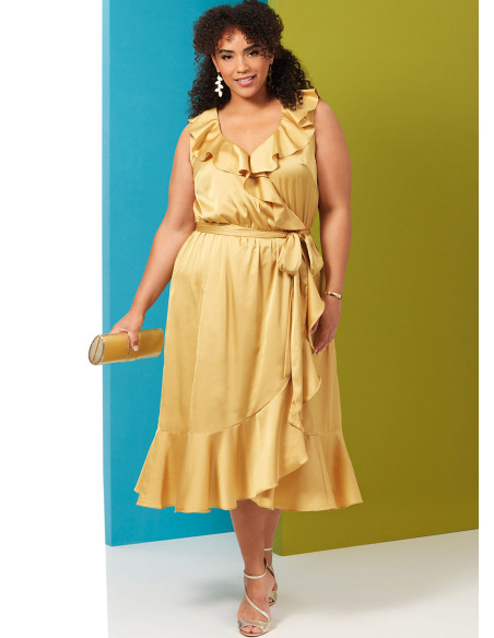Kleid- und Gürtelmuster - Butterick 6927