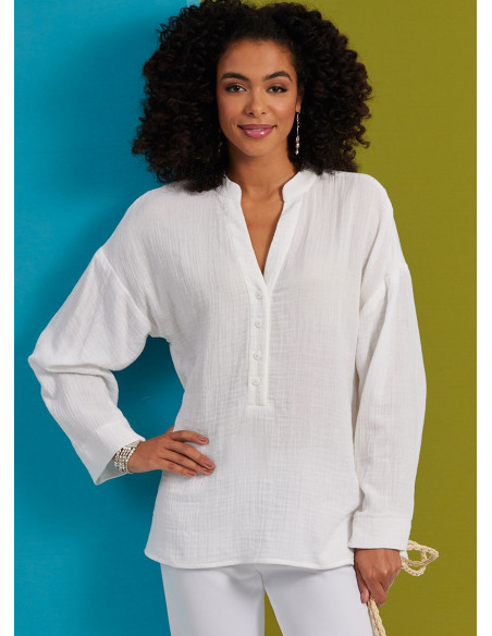 Oberteil- und Tunika-Schnittmuster - Butterick 6929