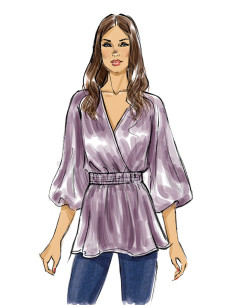 Oberteil-Schnittmuster - Butterick 6930 2