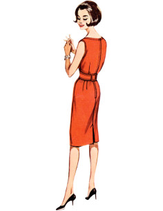 Vintage-Kleid-Schnittmuster - Butterick 6955