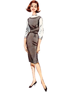 Vintage-Kleid-Schnittmuster - Butterick 6955 2