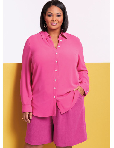 Hemd-Schnittmuster - Butterick 6947