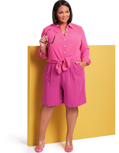 Hemd-Schnittmuster - Butterick 6947