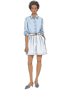 Hemd-Schnittmuster - Butterick 6946 2