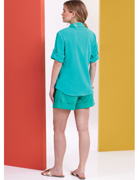 Hemd-Schnittmuster - Butterick 6946