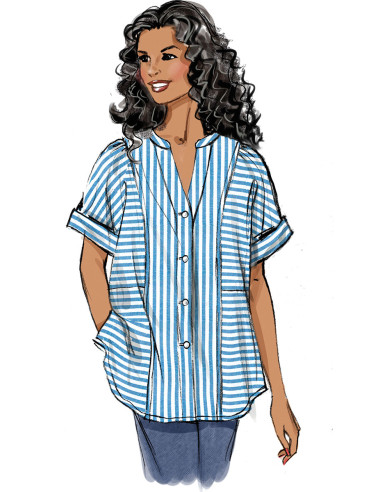 Oberteil-Schnittmuster - Butterick 6943