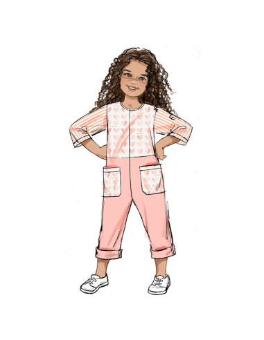Kleid-, Strampler- und Hutmuster - Butterick 6937