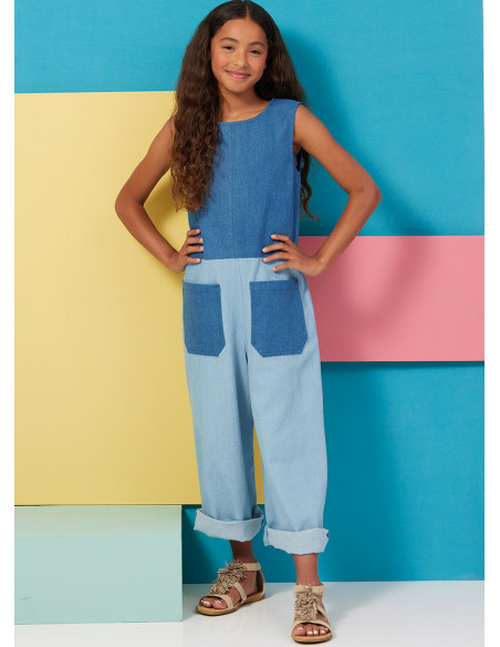 Kleid-, Strampler- und Hutmuster - Butterick 6937