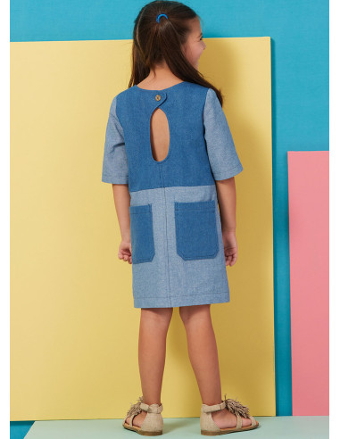 Kleid-, Strampler- und Hutmuster - Butterick 6937
