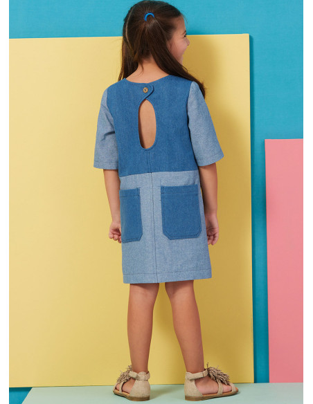 Kleid-, Strampler- und Hutmuster - Butterick 6937